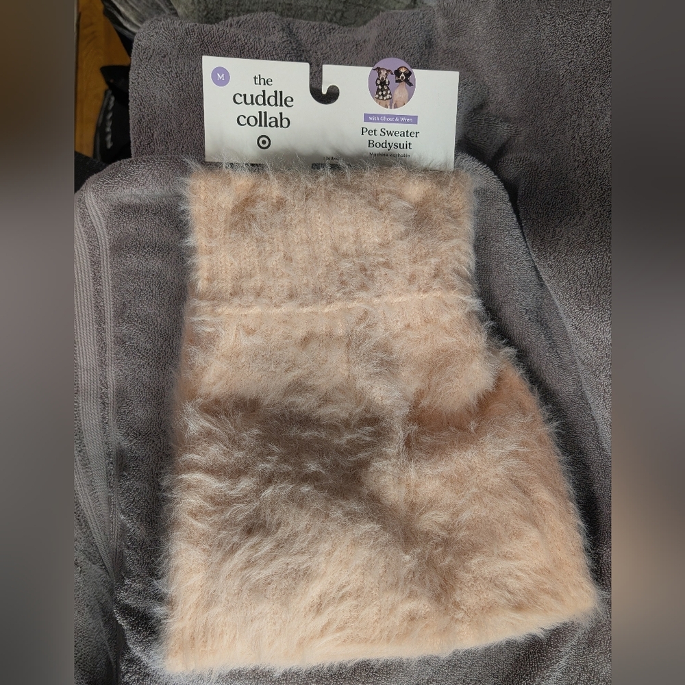Pet Sweater Bodysuit - PINK